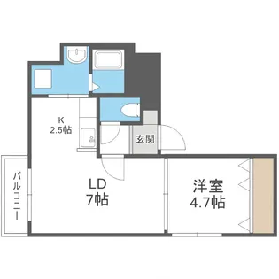 ジュエル・スカイ【403号室号室】の間取り