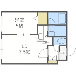 ピュアライフ5-3【4階】の間取り