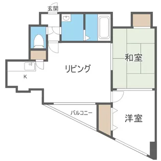 ノール月寒中央通【505号室】の間取り
