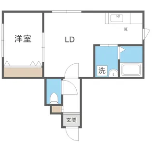 PRIME南7条【3階】の間取り