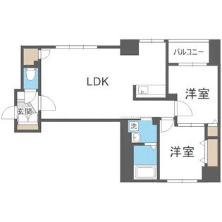 フェイス【9階】の間取り