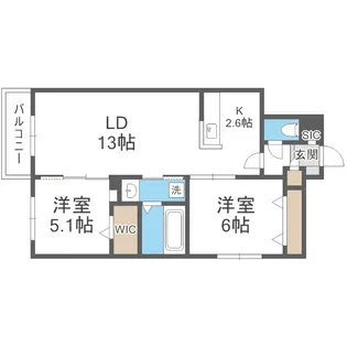 AYA HILLS【3階】の間取り
