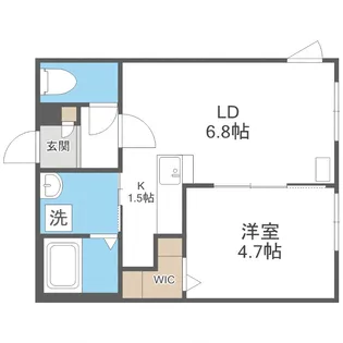 ウィンひばりが丘【2階】の間取り