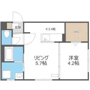 Coco Ange Sumikawa(ココアンジュ澄川)【4階】の間取り