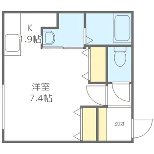 FLOS PROVA【2階】の間取り
