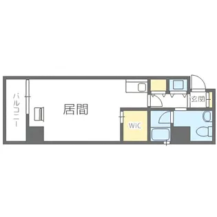プライマル札幌北4条(旧:TEADA北4条)【8階】の間取り