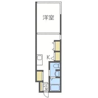 F・HOUSE【203号室】の間取り