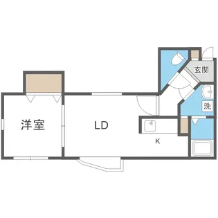 カーム澄川【2階】の間取り