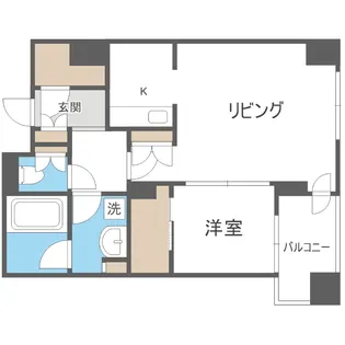 プライムメゾン南2条【2階】の間取り