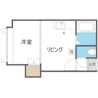アーバンコート東札幌IIIA【2階】の間取り