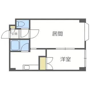 INOVE札幌南4条【3階】の間取り