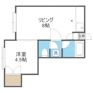 エミネンス平岸17【3階】の間取り
