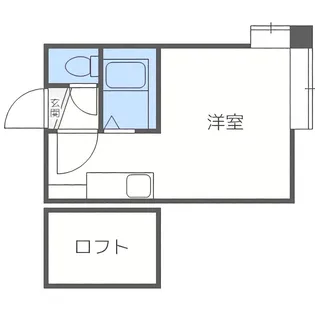 きらり豊平(旧 TCM学園前II)【202号室】の間取り