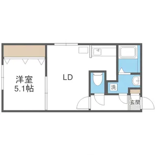 ル・ファール美園【4階】の間取り