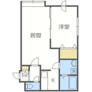 フェニックス中島公園【4階】の間取り