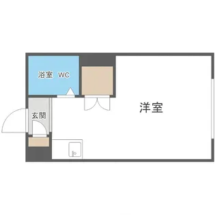 ベル豊平【203号室】の間取り