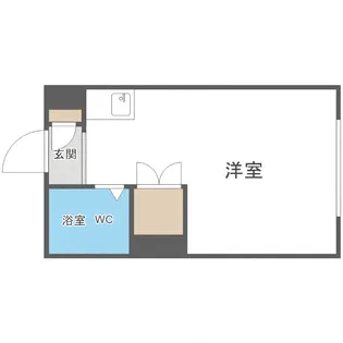 ベル豊平【306号室】の間取り