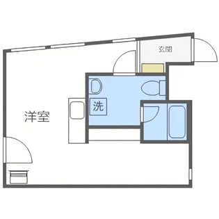 A-CROSS【101号室】の間取り