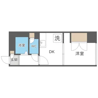 メゾンエクレーレ中の島【6階】の間取り