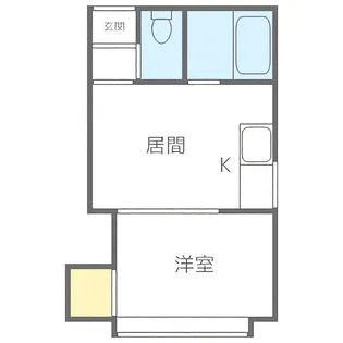 アーバンコート東札幌IIIA【2階】の間取り