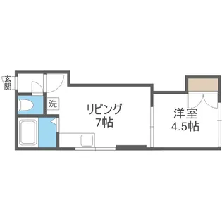 アーバンコート東札幌Ⅴ【203号室】の間取り