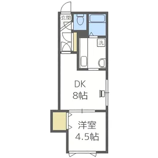 ライズ本郷通壱番館【2階】の間取り
