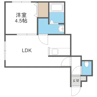 ヒールコート【2階】の間取り