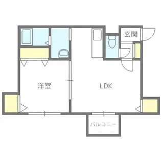 ジュエル・スカイ【5階】の間取り