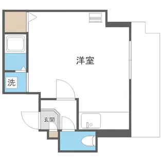 シルキーU6・1【2階】の間取り