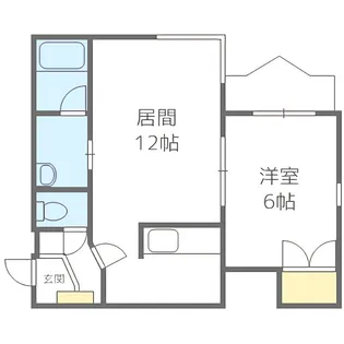 太閤ビル【201号室】の間取り