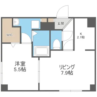 パレスコート本郷【4階】の間取り