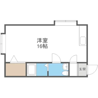 サンホームMS No.8【305号室】の間取り
