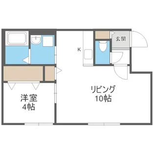HERO YAMAHANA2【1階】の間取り