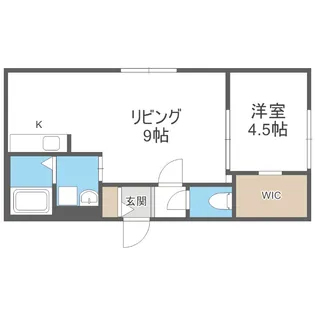 HERO YAMAHANA1【1階】の間取り