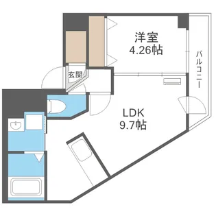 ヴェネーノ円山【3階】の間取り