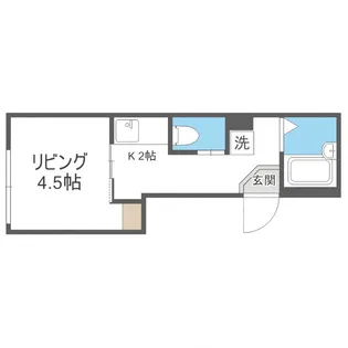 AJiTO S11(アジトS11)【5階】の間取り