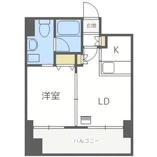 プライマル札幌北4条(旧:TEADA北4条)【3階】の間取り