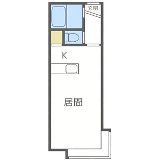 Refugio平岸【2階】の間取り