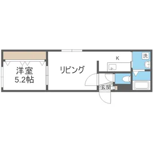 live well6−5(リヴウェル6-5)【1階】の間取り
