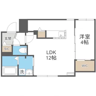 AORIO円山裏参道【4階】の間取り
