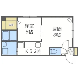 グランメール本郷通7B【4階】の間取り