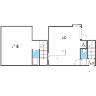 SONIA本通(ソニア本通)【2階】の間取り