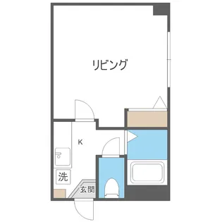 クゥーネルS【3階】の間取り