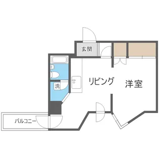 クラークイン【4階】の間取り
