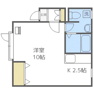 MISONO髙島【1階】の間取り