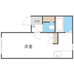 ジュネスコーポラス【3階】の間取り