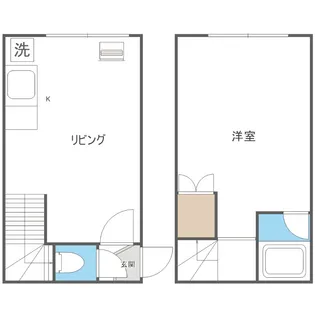 ルーブル南5条【3階】の間取り