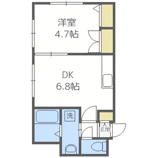 プレセンスS20【3階】の間取り