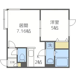 ヴェローチェ【3階】の間取り