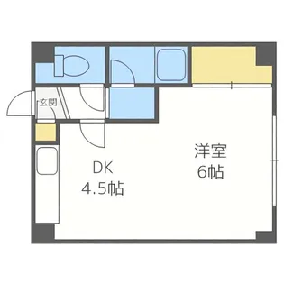 エスポワール16【4階】の間取り